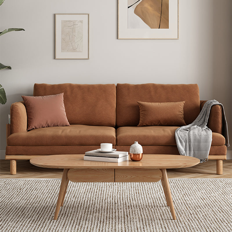 Velvet bank 35 "W verzonken armbank met opslag voor woonkamer