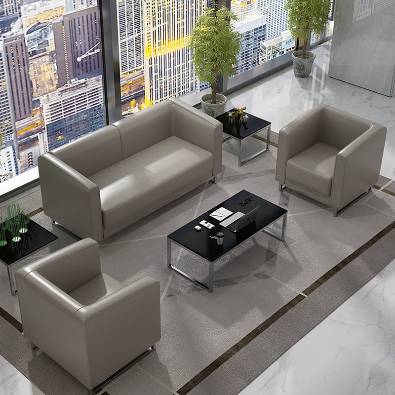 High Wear Resistance Tuxedo Arm Sofa High Tear Resistance Contemporary Sofa for Bonus Room