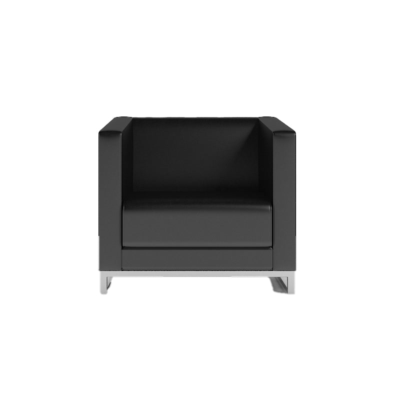 High Wear Resistance Tuxedo Arm Sofa High Tear Resistance Contemporary Sofa for Bonus Room