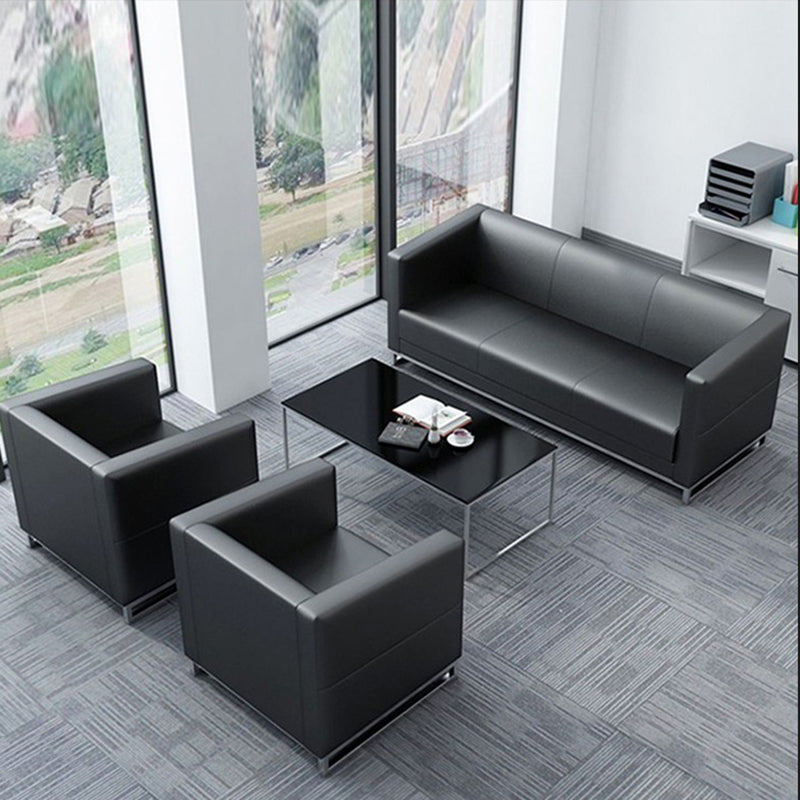 High Wear Resistance Tuxedo Arm Sofa High Tear Resistance Contemporary Sofa for Bonus Room