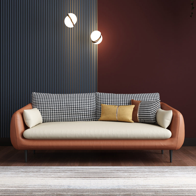 80,00 "H Black Technology Black Custine Cuscino Moderno di divano a braccio quadrato
