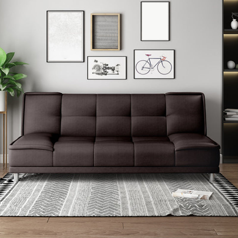 75 "Centre de cuir moderne moderne sans bras sans bras