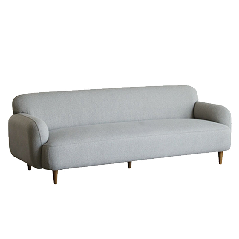 Scandinavian Recessed Arm Standard Tight Back for Living Room