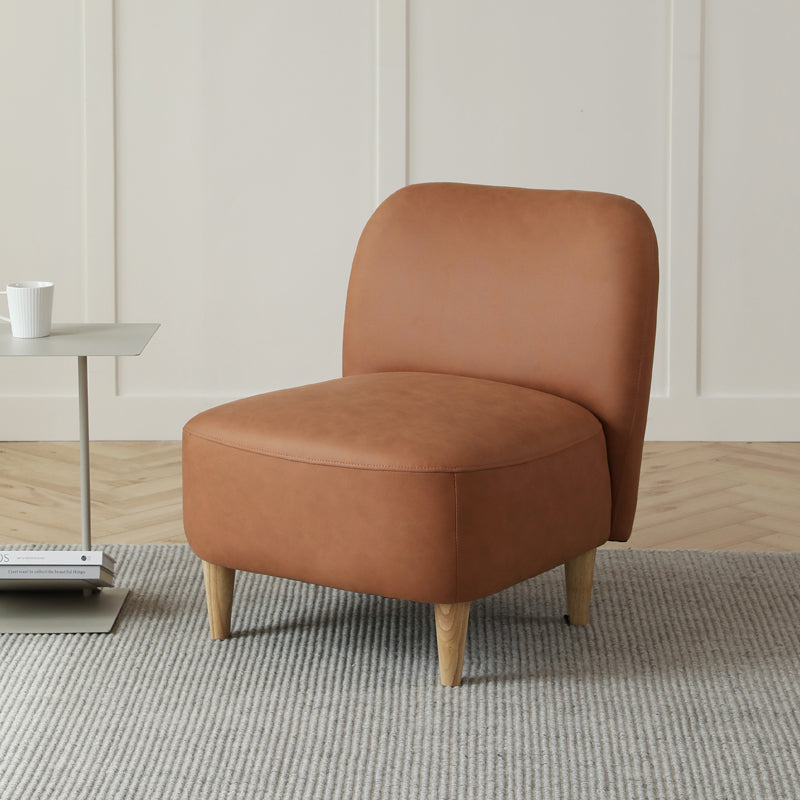 Scandinavian Recessed Arm Standard Tight Back for Living Room