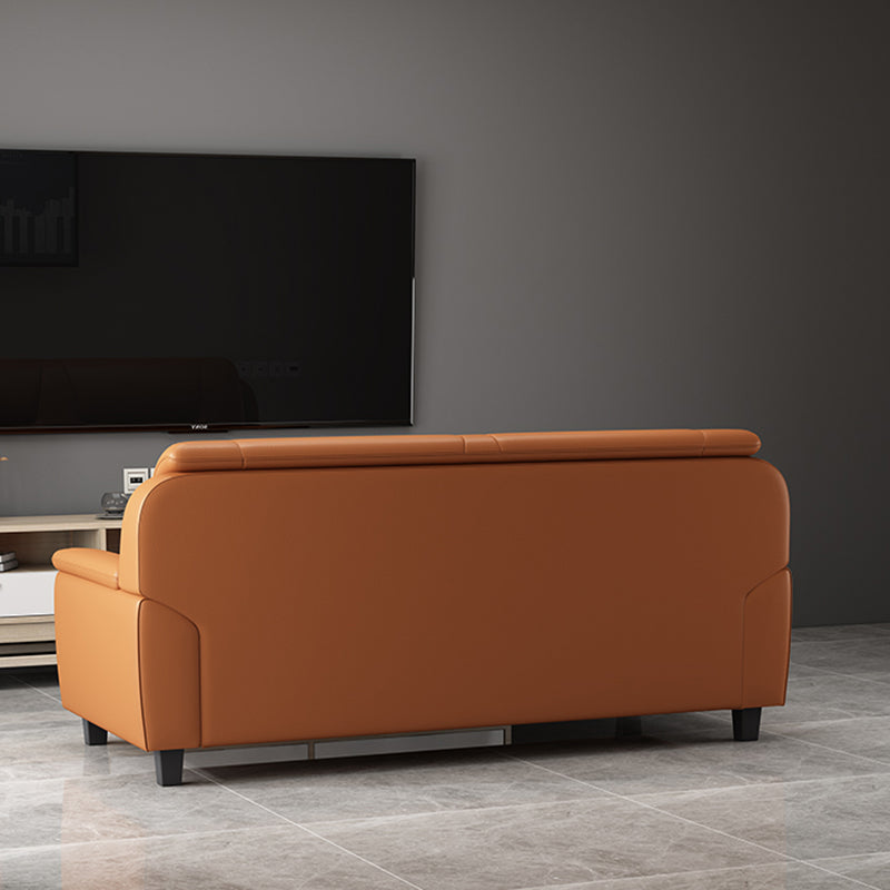 31,50 "H divano braccio top con cuscino in pelle finta con cuscini per soggiorno