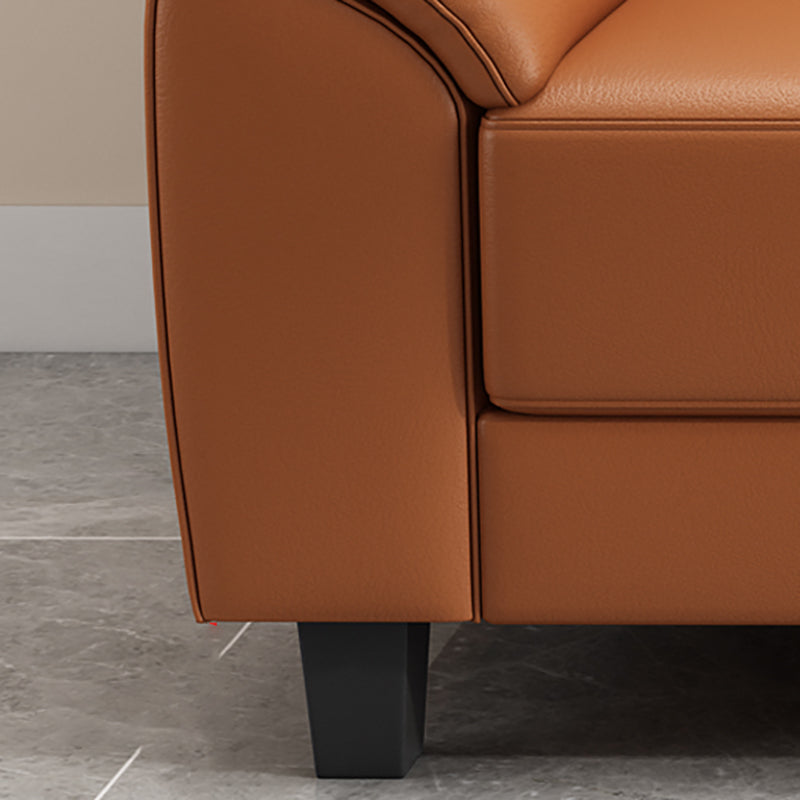 31,50 "H divano braccio top con cuscino in pelle finta con cuscini per soggiorno