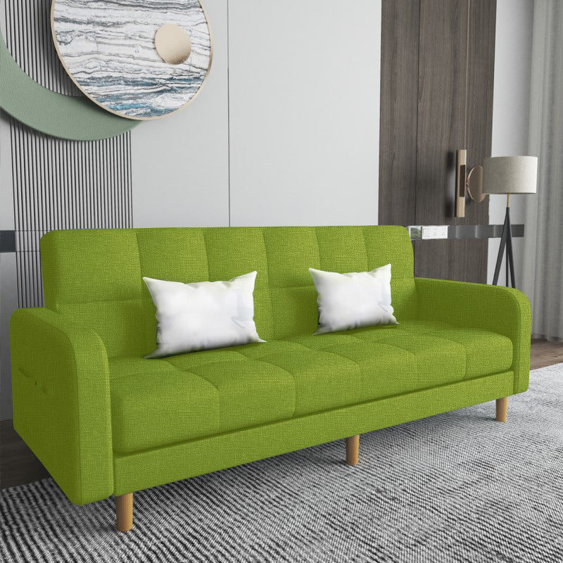 Vierkante arm moderne bank met Biscuit Back Storage Sofa voor woonkamer