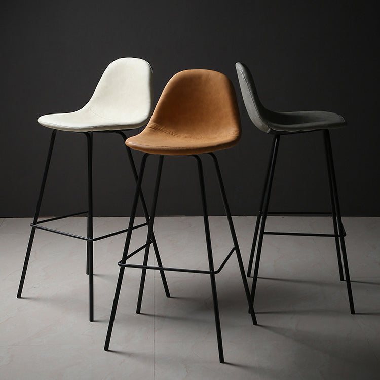 Barhocker im Industriestil mit Eisenbeinen, Thekenhocker für die Küchenbar