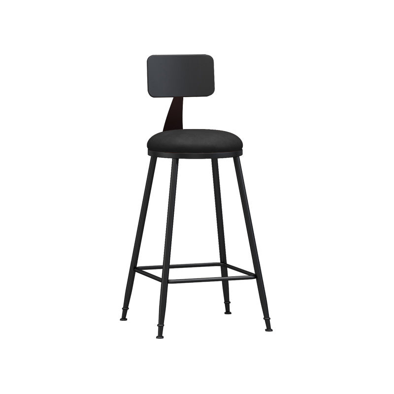 Industrial Style Bar-stool Metal Legs Counter Stool for Kitchen Bar