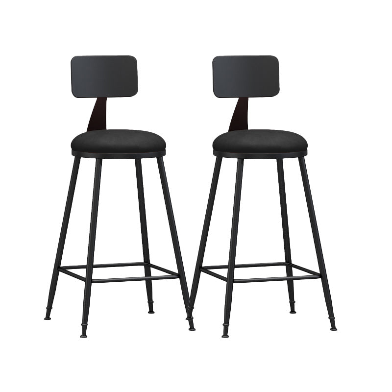 Industrial Style Bar-stool Metal Legs Counter Stool for Kitchen Bar