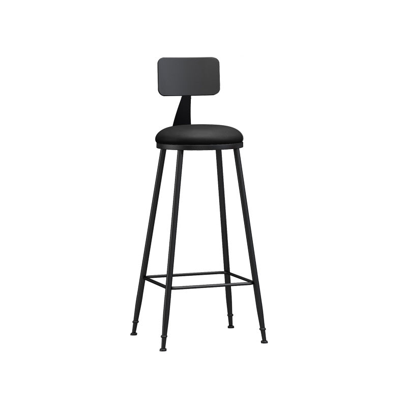 Industrial Style Bar-stool Metal Legs Counter Stool for Kitchen Bar
