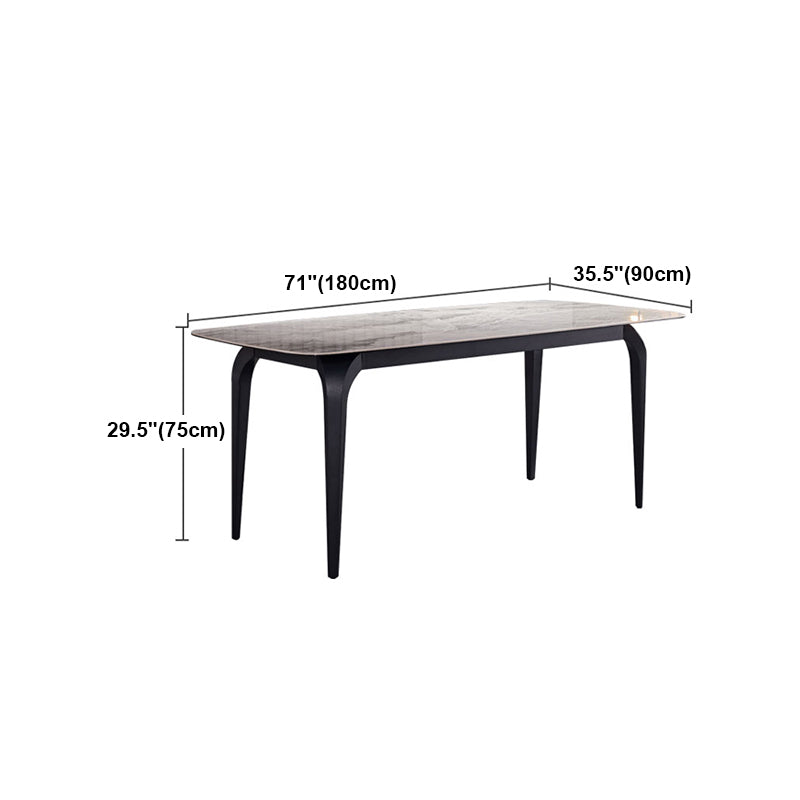 Modern 1/2/5/7 Pieces Dining Set Rectangle White Dining Table Set