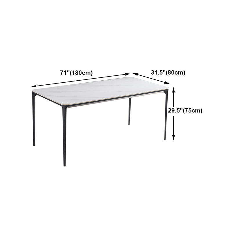 Contemporary 1/4/6/7 Pieces Dining Set Sintered Stone Dining Room Set
