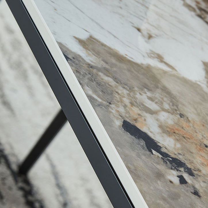 Contemporary 1/2/5 Pieces Dining Set Sintered Stone Dining Room Set