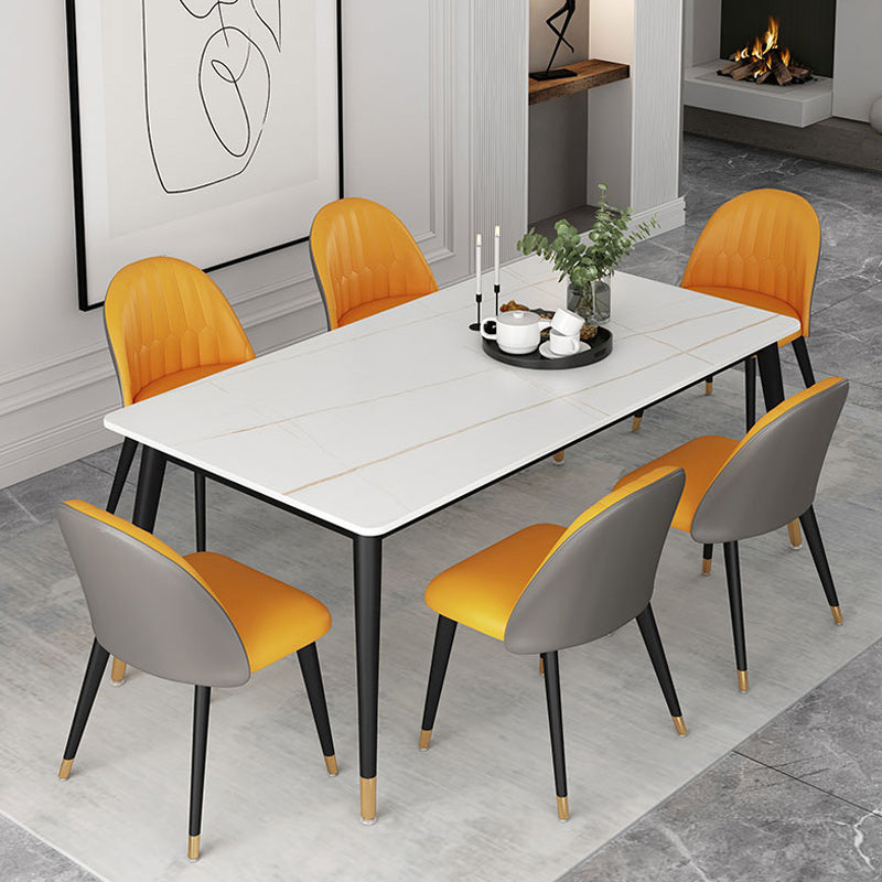1/4/5/7 Pieces Dining Room Set Contemporary Rectangle Dining Table Set