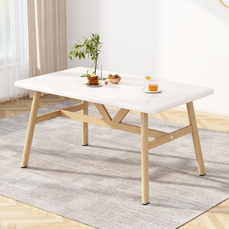 Modern 1/2/5/7 Pieces Dining Set Rectangle Wood Dining Table for Dining Room