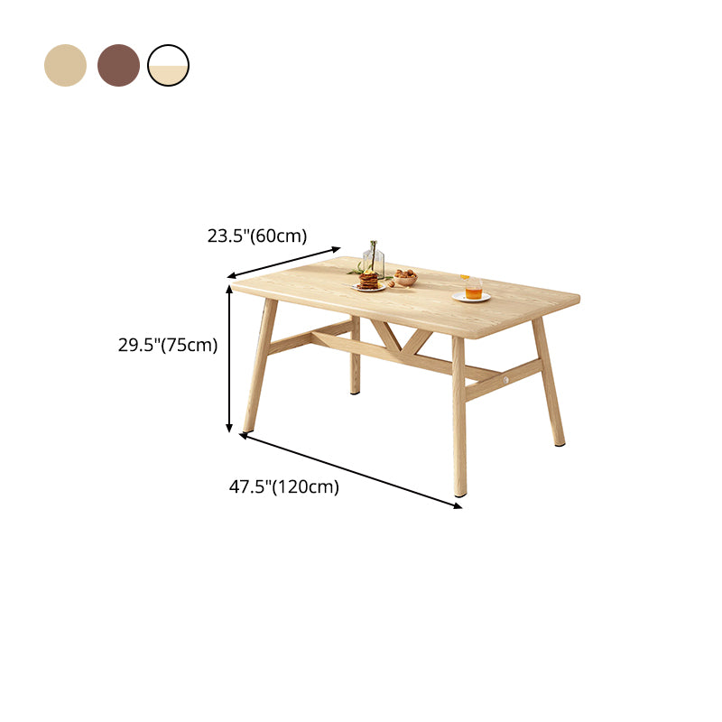 Modern 1/2/5/7 Pieces Dining Set Rectangle Wood Dining Table for Dining Room