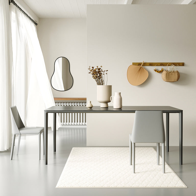 Modern 1/3/4 Pieces Dining Set Rectangle Sintered Stone Dining Table for Dining Room