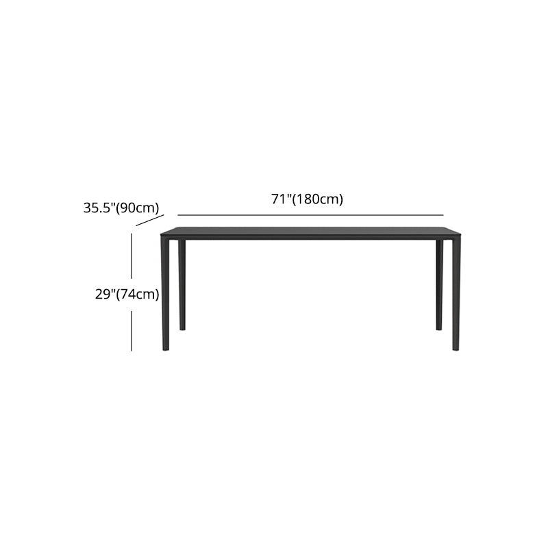 Moderno 1/3/4 pezzi set da pranzo tavolo da pranzo in pietra sinterizzato per sala da pranzo