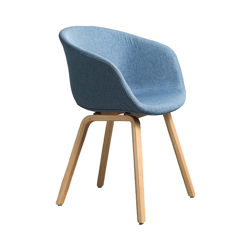 Silla de té de té de leche moderna sólida sillón de plástico para acabado mate silla de comedor