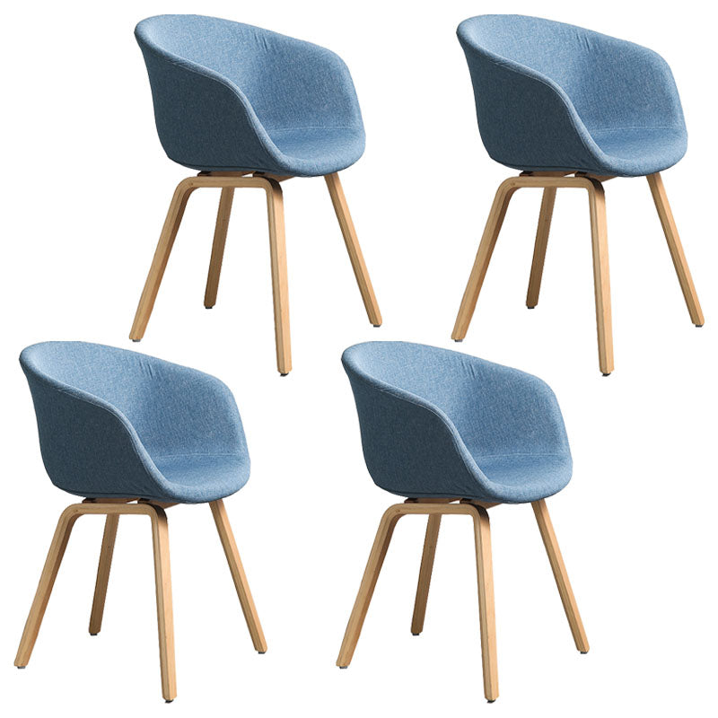 Silla de té de té de leche moderna sólida sillón de plástico para acabado mate silla de comedor