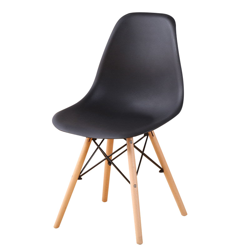 Chaise de salle de cuisine en bois industriel en bois