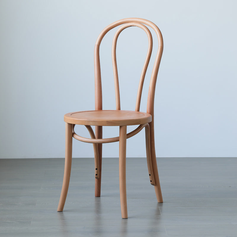 Scandinavian Style Windsor Back Side Chair for Home Wood Dining Chairs