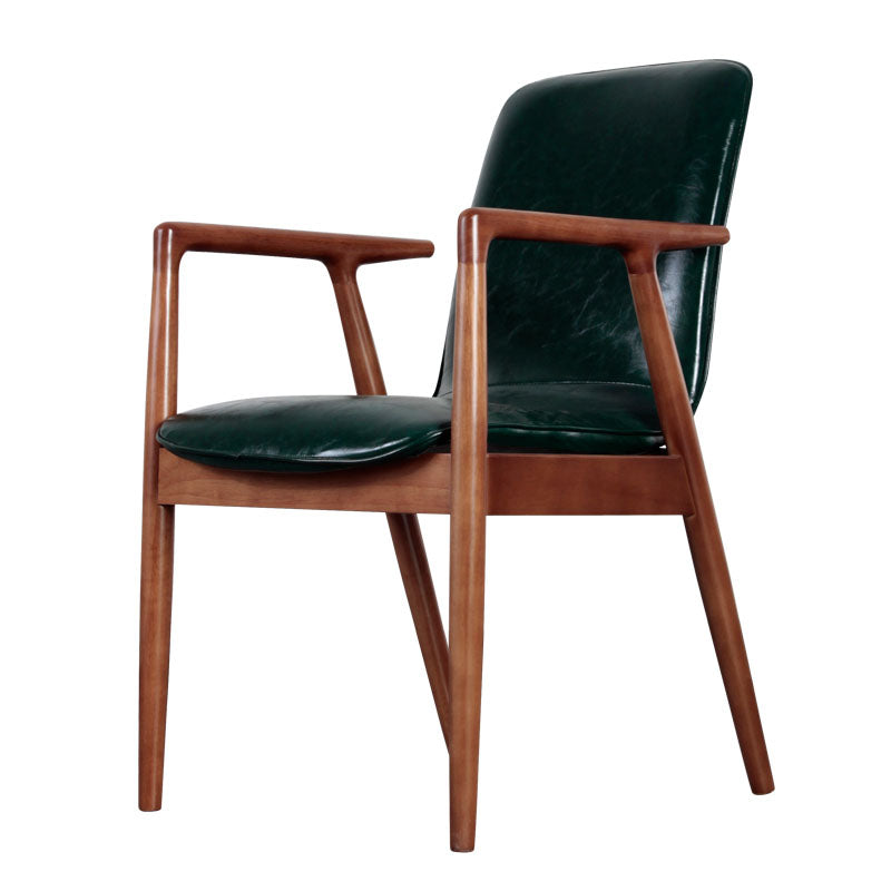 Silla de estilo moderno sillones de comedor con patas de madera para cocina