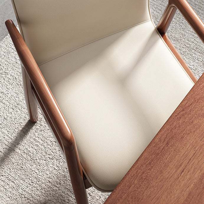 Silla de estilo moderno sillones de comedor con patas de madera para cocina