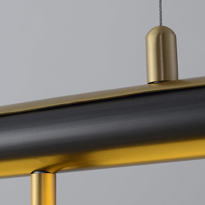 Estilo moderno lineal colgante de metal ligero liviano