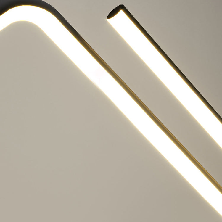 Ideas de iluminación de la isla ligera contemporánea de isla lineal 2 para la cocina