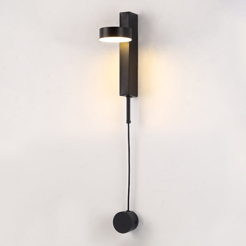 Nordic Style Metal Wall Light Geometric Rotatable LED Wall Sconce for Living Room