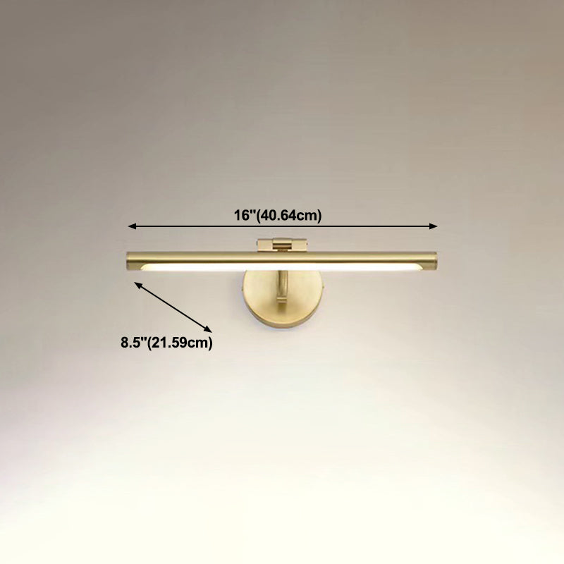 Illuminazione vanity geometrica in stile moderno in metallo multiple sconce da parete vanità in oro