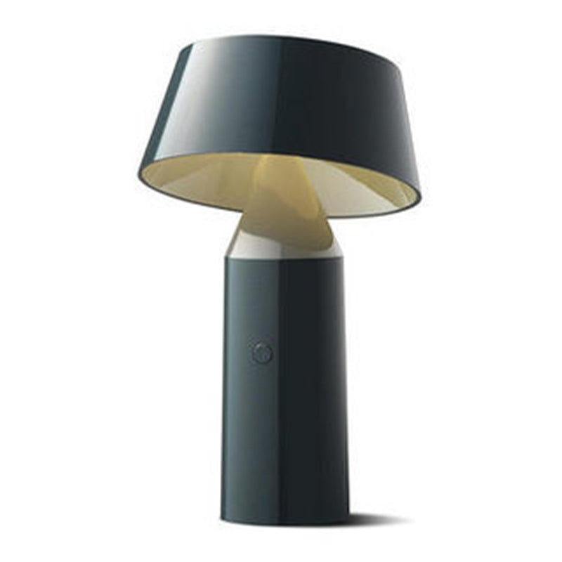 Modern Style Tower Shape Table Light Metal 1 Light Nightstand Lamps for Bedside