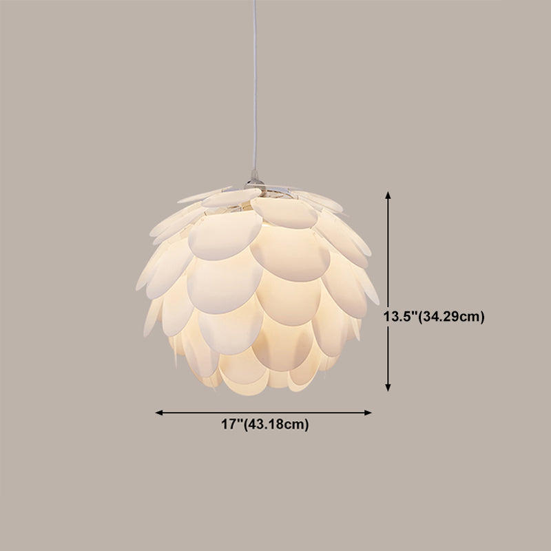 Pine Cones Shaped Hanging Light Modern Pendent Lighting Fixture for Drawing Room