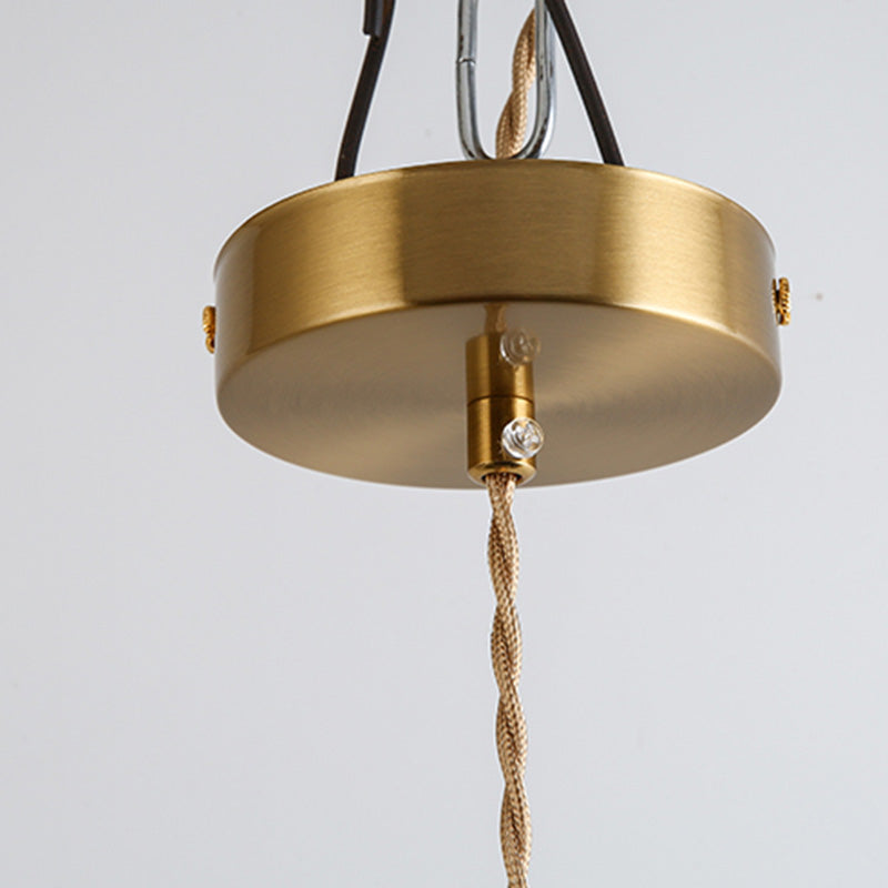 Pot Cover Shade Sanging Lighting Industrial Style Glass Multi Light Pendant Lampe