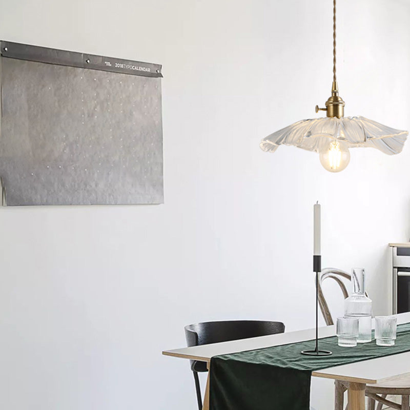 Pot Cover Shade Sanging Lighting Industrial Style Glass Multi Light Pendant Lampe