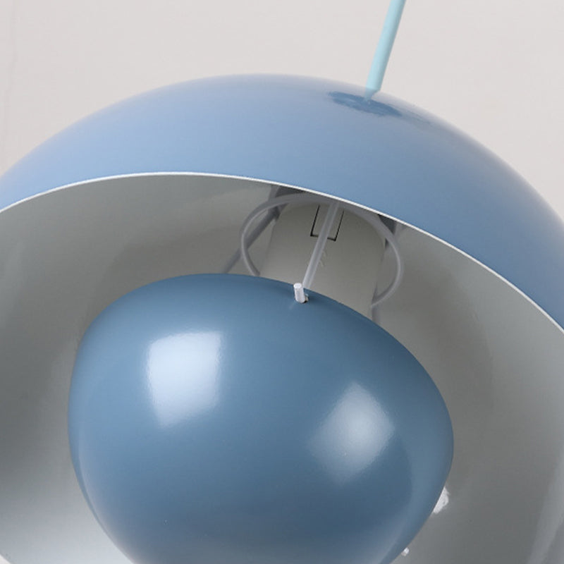 Modern Hanging Light Colorful Metal Pendant Lighting Fixture for Living Room