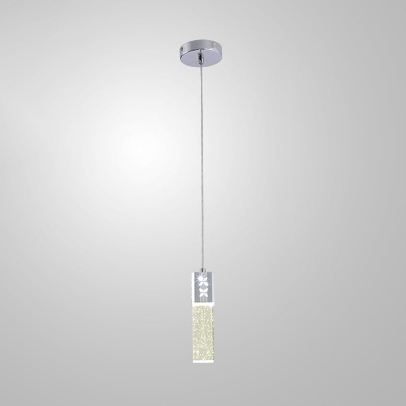 Geometric Hanging Lights Modern Style Crystal Multi Lights Pendant Light Kit