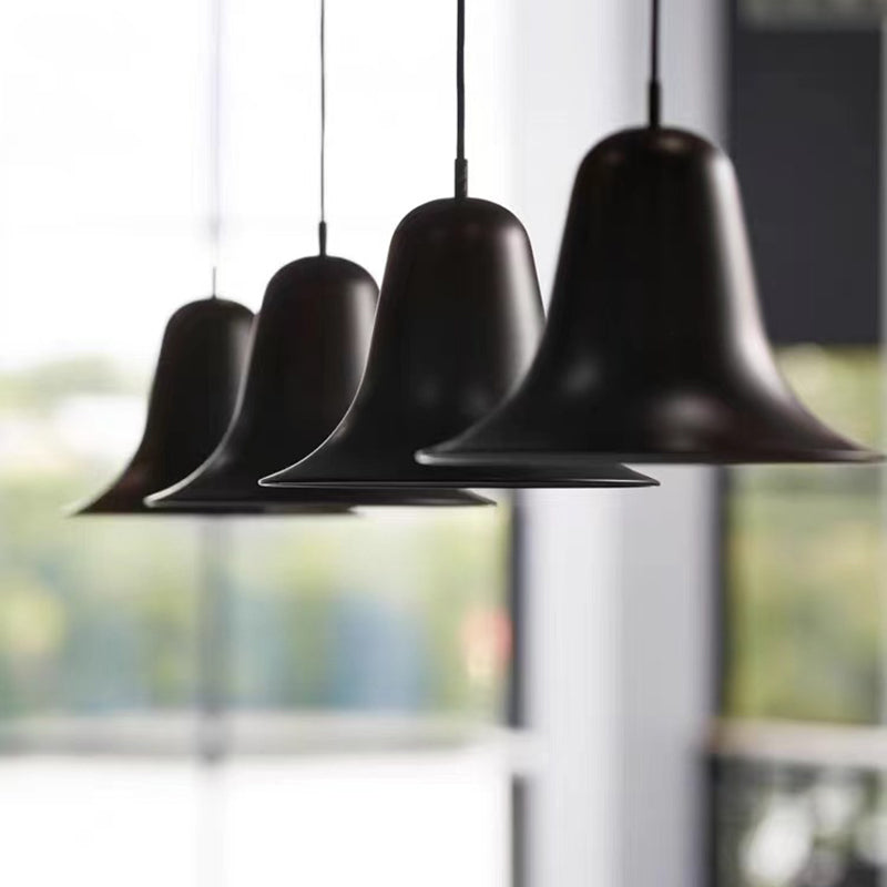 Metal Hat Shape Hanging Pendant Light Minimalist Suspension Pendant Light