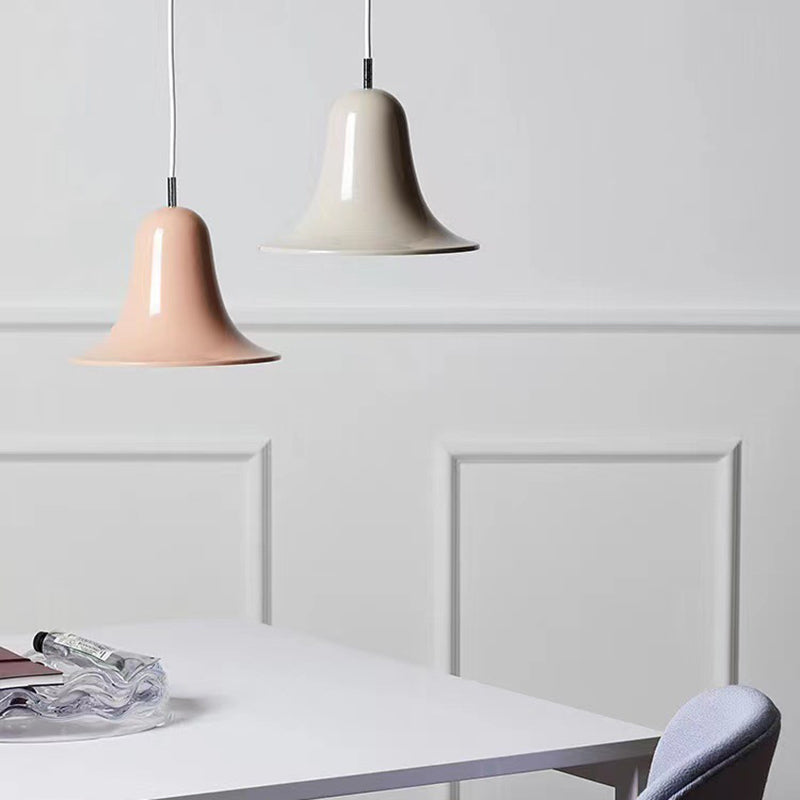 Metal Hat Shape Hanging Pendant Light Minimalist Suspension Pendant Light