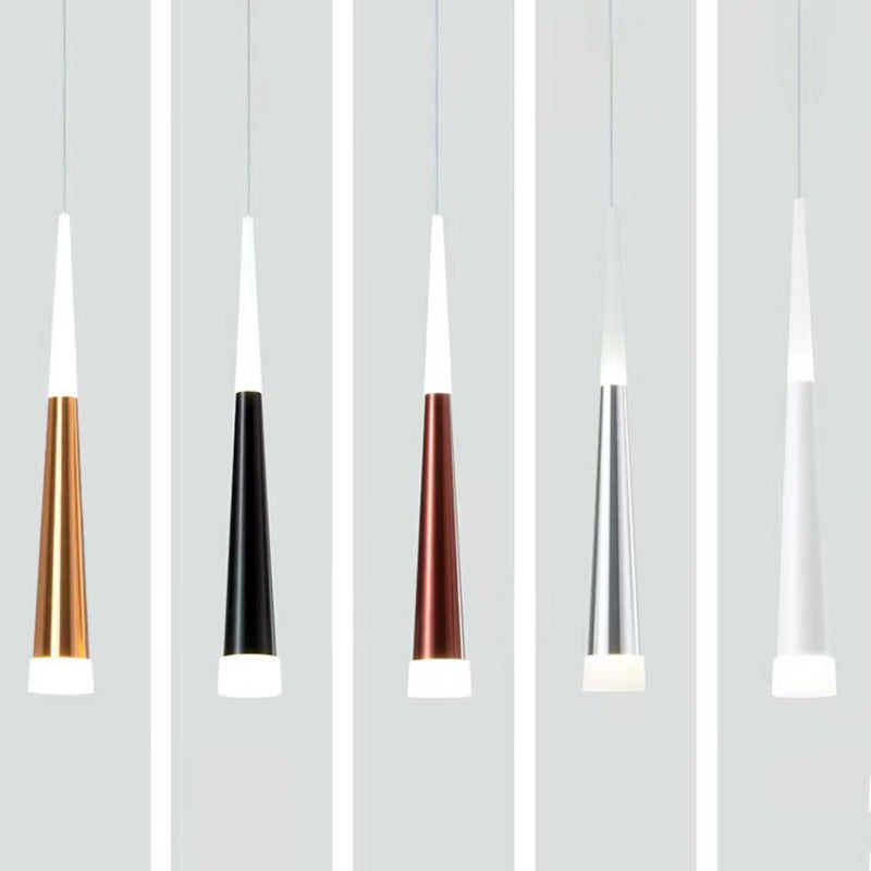 Geometric Shape Metal Hanging Light Modern Style 1 Light Hanging Light Fixtures