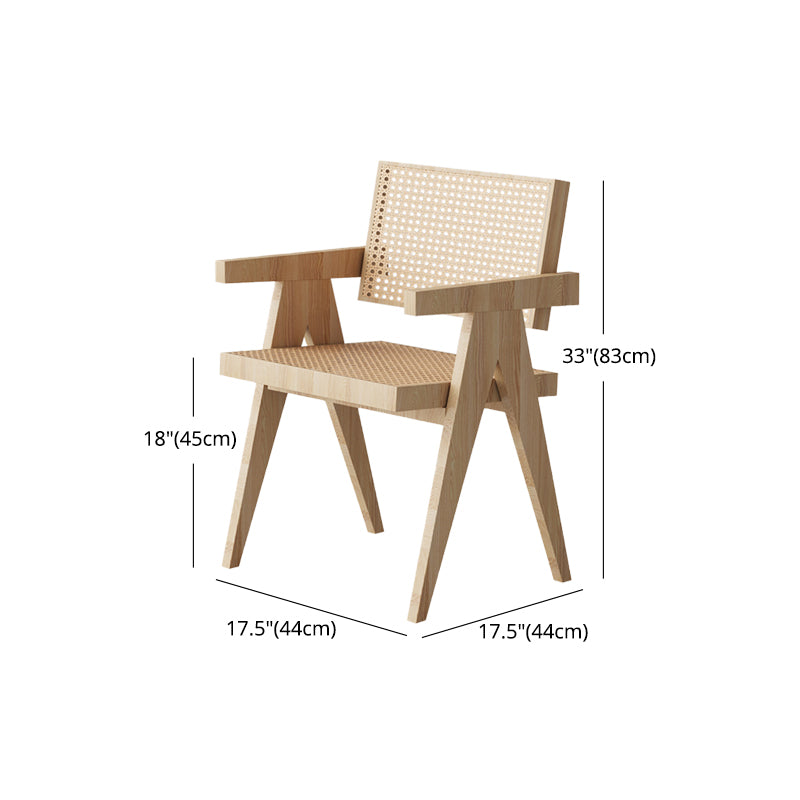 Modern 1/4/5 Pieces Dining Set Rectangle Pine Wood Dining Table for Dining Room