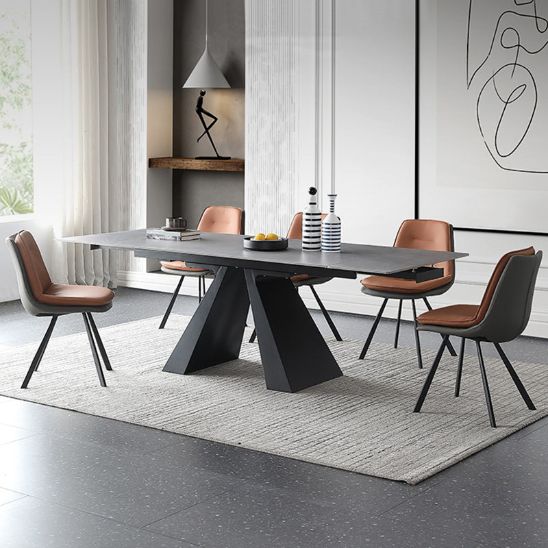 Contemporary 1/2/5/6/9 Pieces Dining Room Chair Set Extendable Dining Table Set