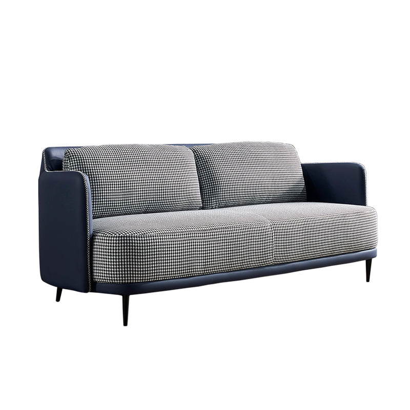 Moderne Baumwoll -Quadrat -Armsofa 29,9 "W mit Oberkissen für Wohnzimmer