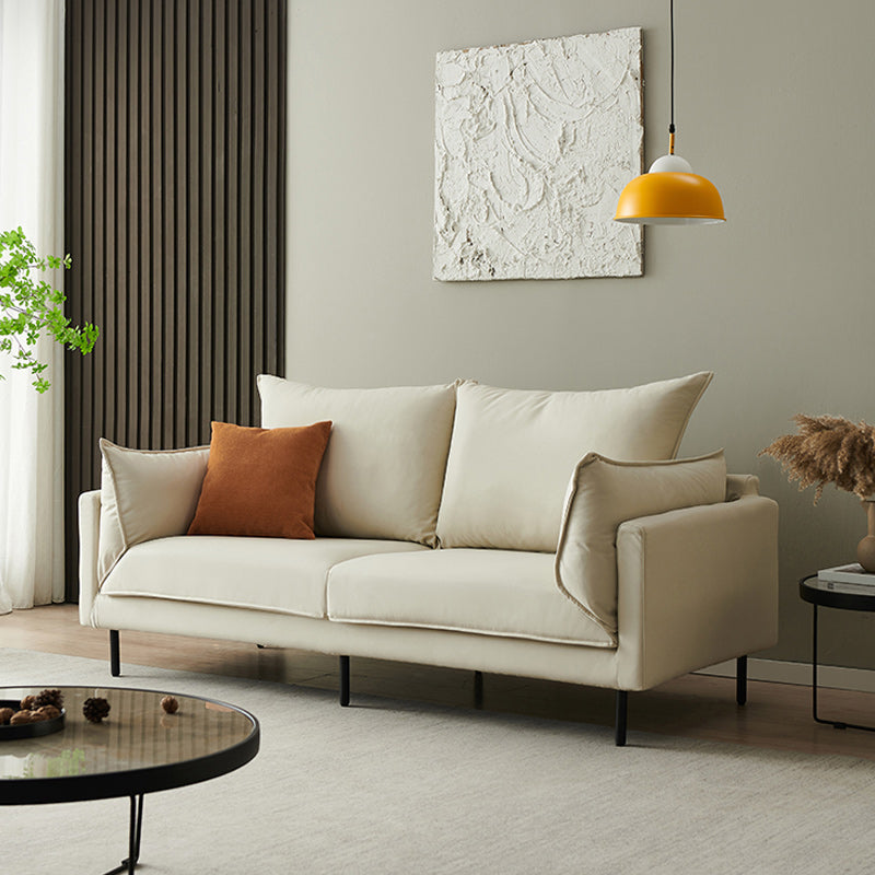 Sofa arrière lâche moderne 33,46 "Tissu de haut tissu High Tear Resistance Oreader Top Bras Sofa