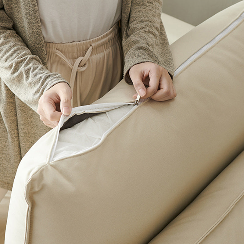 Sofa arrière lâche moderne 33,46 "Tissu de haut tissu High Tear Resistance Oreader Top Bras Sofa