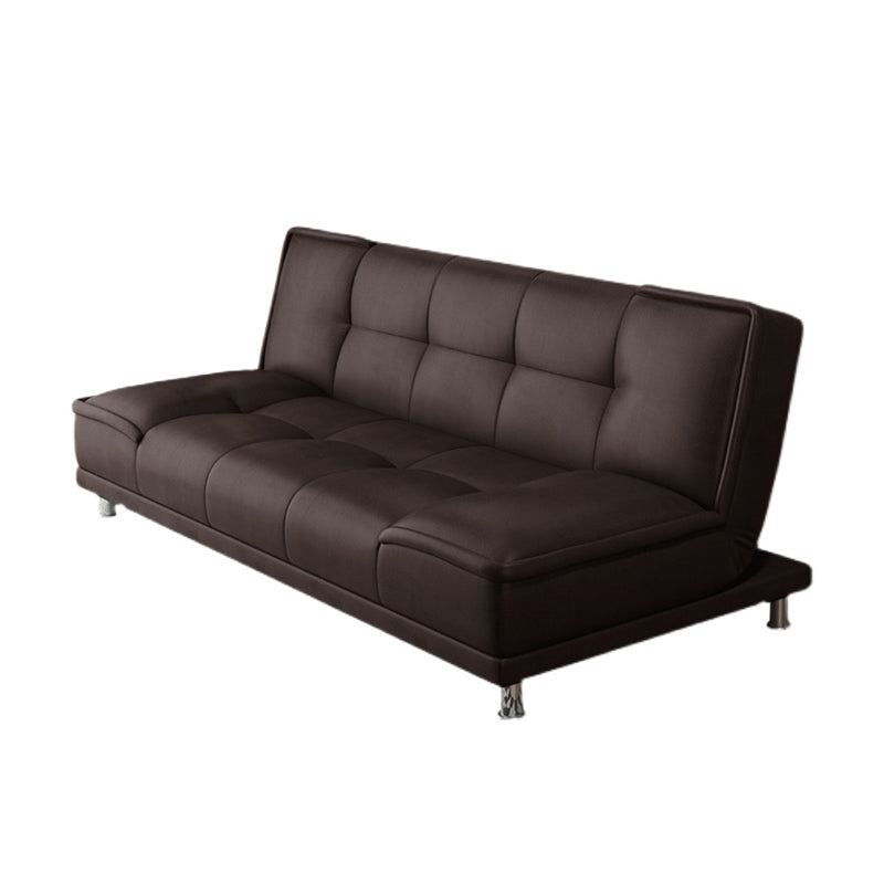 Zeitgenössischer Cabrio -Fußstützenhocker -Sofa mit Keks zurück