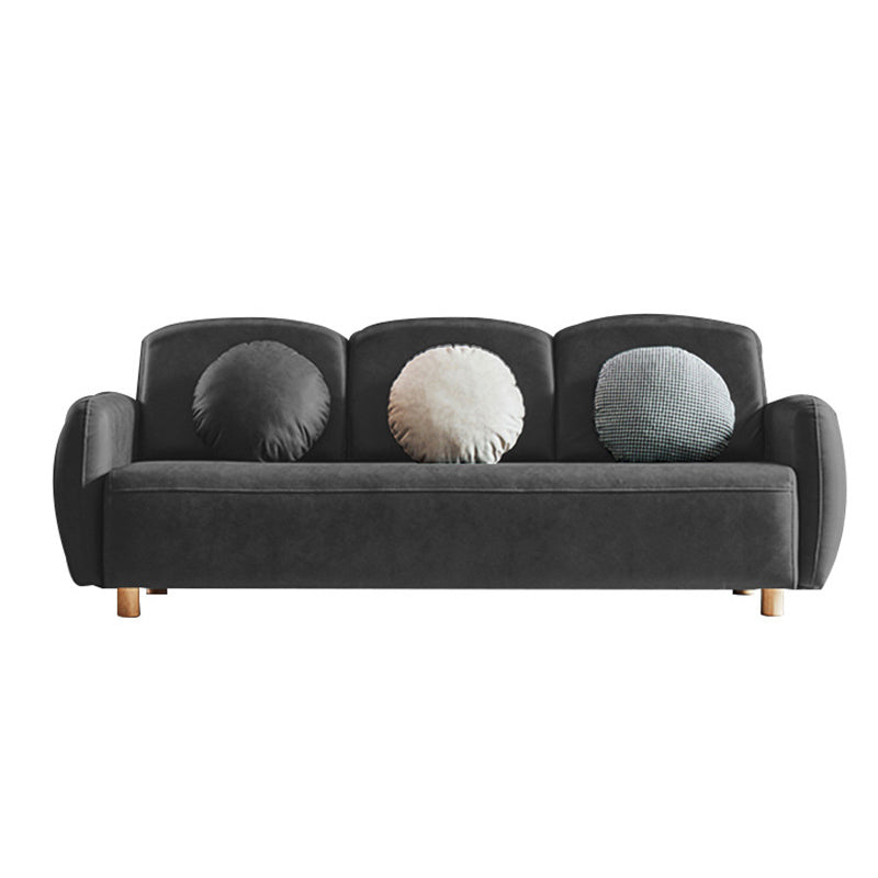 Moderne macaroon 3/4 zitbank van de sofa van de sofa standaard kussens sofa