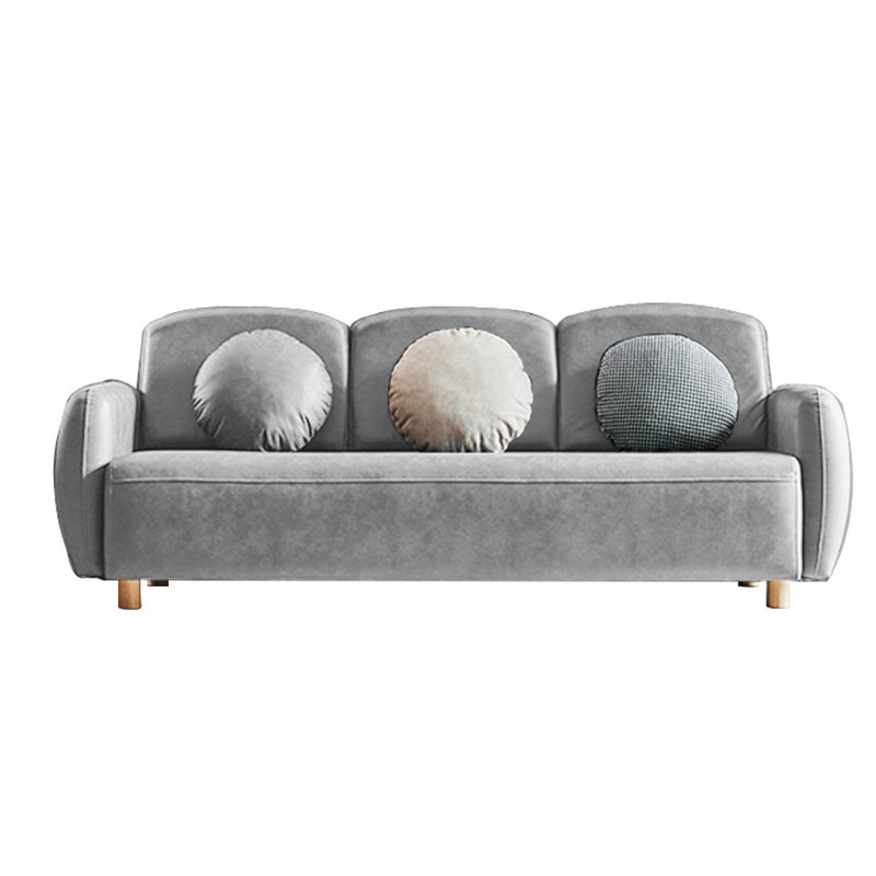 Moderne macaroon 3/4 zitbank van de sofa van de sofa standaard kussens sofa